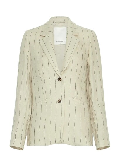 MSCH Copenhagen Mschclaritte Loose Blazer Stp Beige XL
