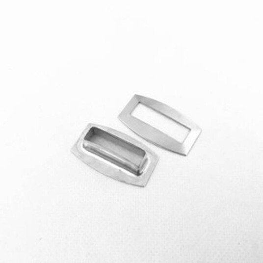 MALJE REKTANGULÆR 27 X 8 MM FORNIKLET MALJE REKTANGULÆR 27 X 8 MM FORNIKLET