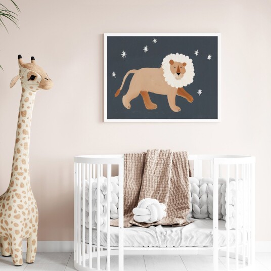 Plakat Løvekunst Plakat Løvekunst
