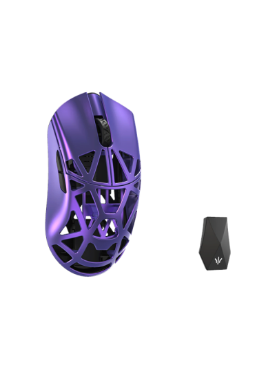 WLMouse Beast X Max Solid Side + Omron / Wireless 8K / Magnesium Gaming mus Optisk 5 Lilla MAX Purple O SHIXIN WLMouse Beast X Max Solid Side + Omron / Wireless 8K / Magnesium Gaming mus Optisk 5 Lilla MAX Purple O SHIXIN