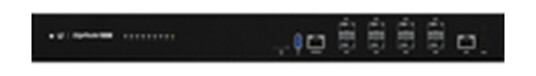 Ubiquiti EdgeRouter ER-8-XG 10G Gigabit Router Rackmonterbar Sort