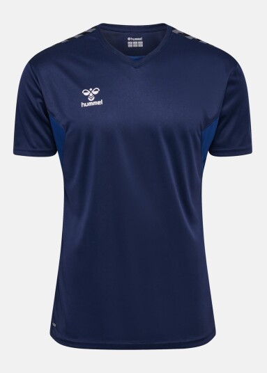 Hummel Hmlauthentic Pl Jersey S/S Marine 2xl Løpe-T-Shirts