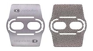 Crankbrothers Shoe Shieldsi rustfritt stål, 8g pr plate Crankbrothers Shoe Shieldsi rustfritt stål, 8g pr plate