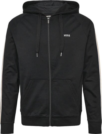 BOSS Iconic Hooded Jacket   BLACK   XXL