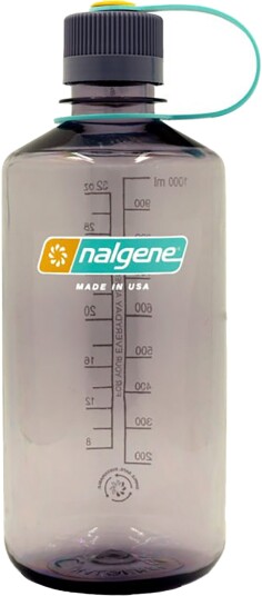 Nalgene 1l Narrow Mouth Sustain Water Bottle Aubergine 1L Nalgene 1l Narrow Mouth Sustain Water Bottle Aubergine 1L