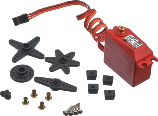 ARRMA AR390139 ADS-15M V2 15kg Waterproof Servo  Red