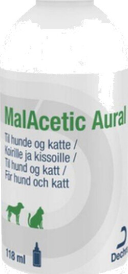 Malacetic™ Ørespyling For Hunder Og Katter 118 ml Malacetic™ Ørespyling For Hunder Og Katter 118 ml