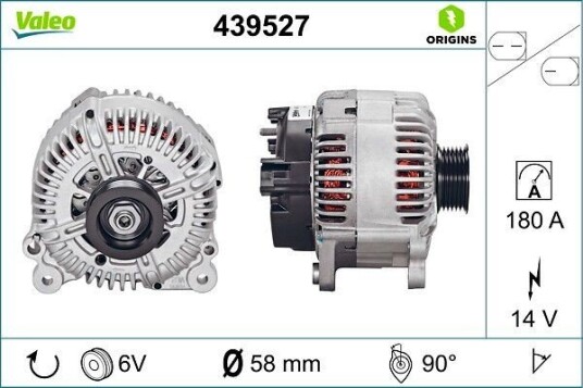 Dynamo VALEO 439527