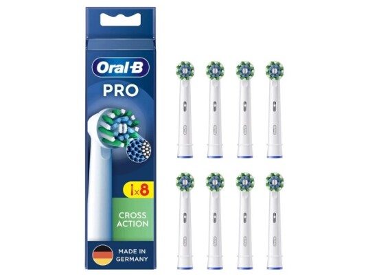Braun Oral-B Crossaction 8 Stykker Hvit 3 MånedEr Oral-B Boks Braun Oral-B Crossaction 8 Stykker Hvit 3 MånedEr Oral-B Boks