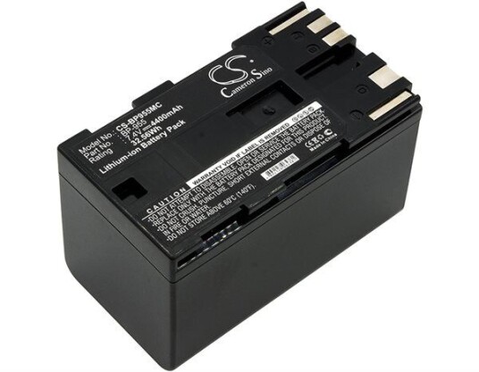 Canon XF305 batteri (4400 mAh 7.4 V, Sort) Canon XF305 batteri (4400 mAh 7.4 V, Sort)