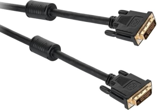 Cabletech Dvi-D Dvi-D-Kabel 1,8 M Svart Kpo3700-1,8