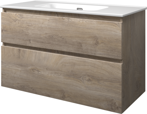 Sanibell Proline møbelpakke, 101x46 cm, rå eik Sanibell Proline møbelpakke, 101x46 cm, rå eik