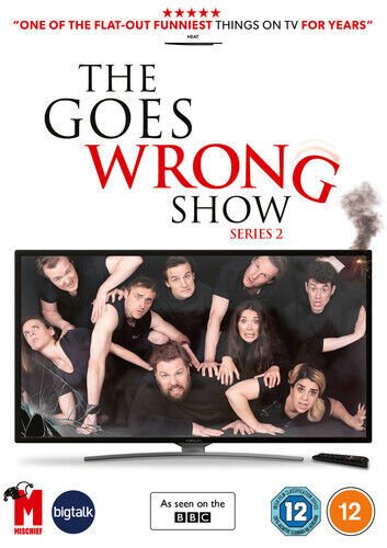 The Goes Wrong Show: Series 2 DVD 2021 Henry Shields cert 12 Englist Brand New
