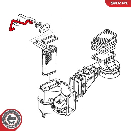ESEN SKV 24SKV370 Radiatorslange