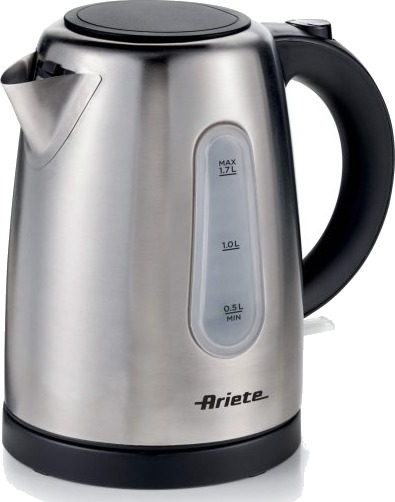 Ariete 2847/00 1,7 L 2000 W Rustfritt Stål Metall Vannivåindikator Overopphetingsbeskyttelse