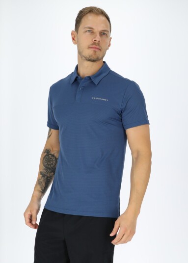 Swedemount Ultra Light Piké Denim Blue L Piketrøyer