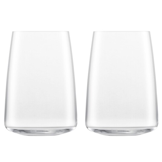 Zwiesel Simplify vannglass 53 cl, 2-pakning