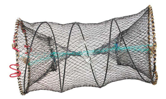 Krepseteine ferskvann, stor, H/60cm - B/32cm