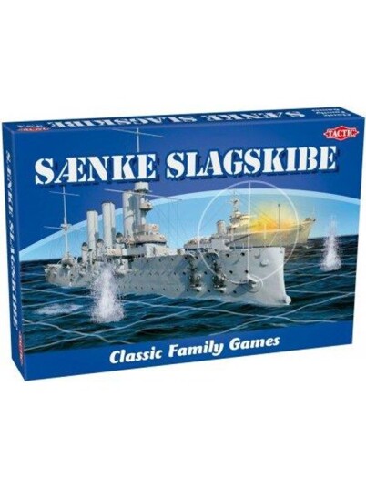 Tactic Family Classics: Saenke slagskibe DK