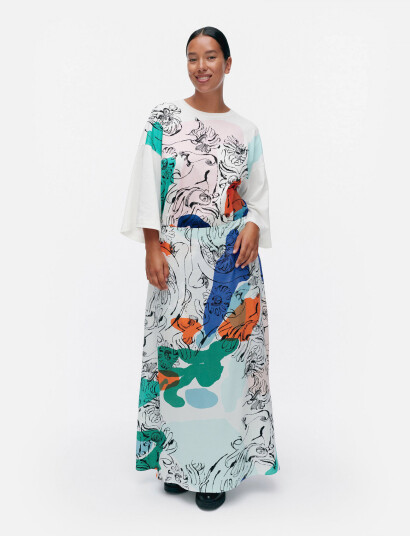 Marimekko Keveä Blombom - Multi/patterned - 36