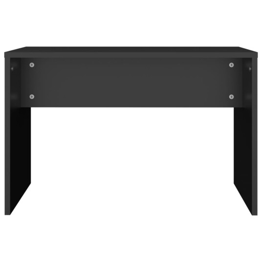 Krakk til sminkebord svart 70x35x45 cm konstruert tre 802814