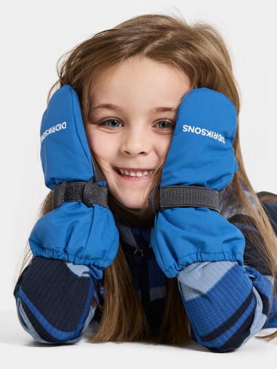 Didriksons Biggles Zip Votter Sapphire Blue 0 2 år