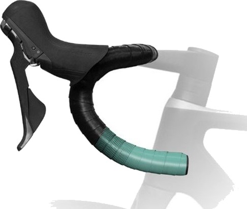 Fizik Vento Microtex Tacky Styreteip Sort / Bianchi