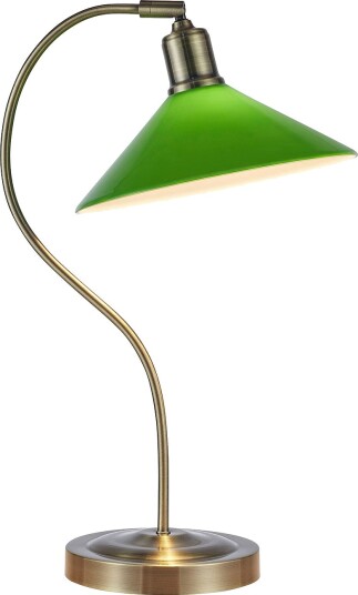 Markslöjd Bordlampe Vela 1L Grønn Bordlamper