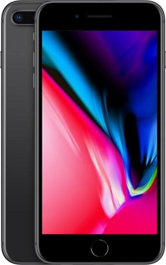 Apple iPhone 8 Plus 64GB Grå med Trådløs Lading Apple iPhone 8 Plus 64GB Grå med Trådløs Lading