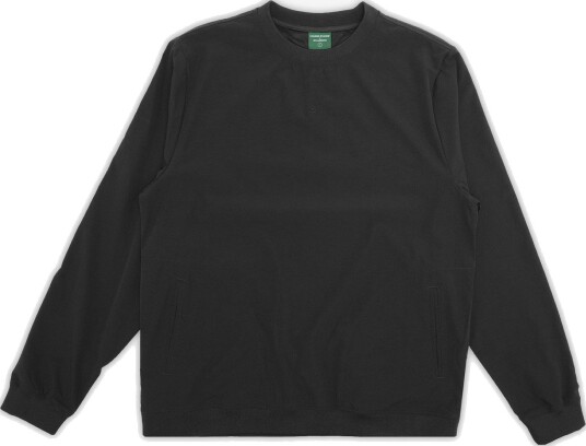 Students Golf Swing Nylon Popover Svart Golfgenser herre Black XX Large