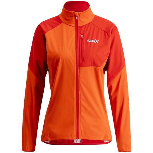 Swix Focus Wind Jacket W Fiery Red/swix Red S Swix Focus Wind Jacket W Fiery Red/swix Red S