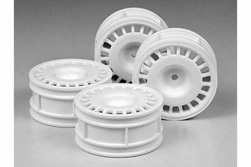 Tamiya 51021 Rally Dish Wheel 4Pcs White 26mm Tamiya 51021 Rally Dish Wheel 4Pcs White 26mm