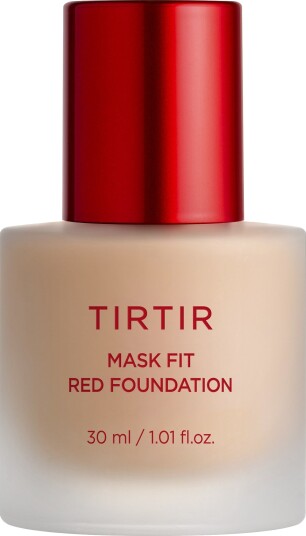 TIRTIR Mask Fit Red Foundation 29N Natural Beige - Langvarig Høy Dekkevne 30 ml