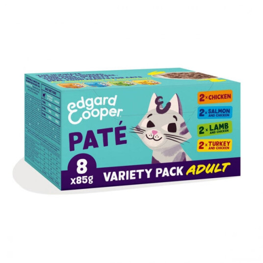 Edgard & Cooper™ Edgard & Cooper Cat Adult Multipack Paté 8 X 85 G