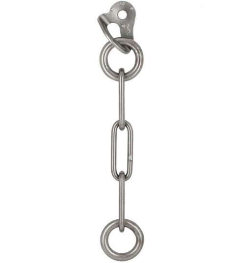 Fixe C belay station chain hanger 1 Fixe C belay station chain hanger 1
