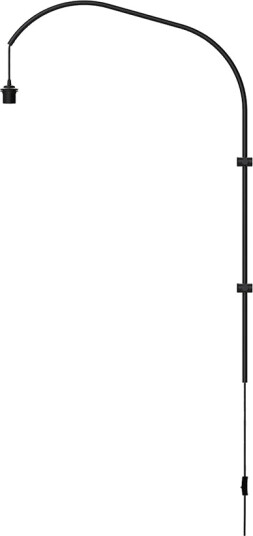 Umage Willow Wall Single Veggstativ Svart