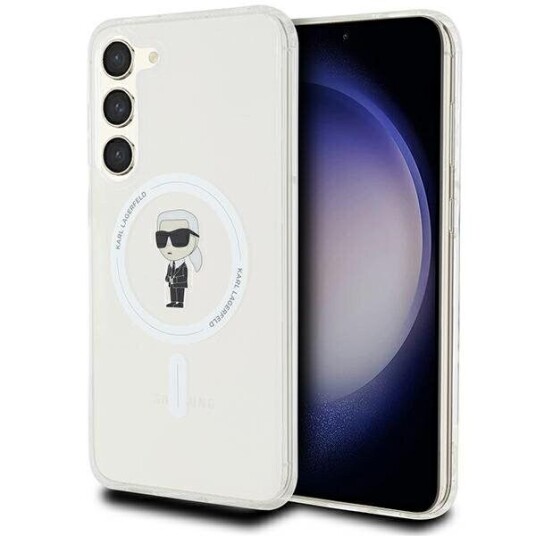 Karl Lagerfeld Gjennomsiktig Hardcase for Samsung Galaxy S23+ med MagSafe