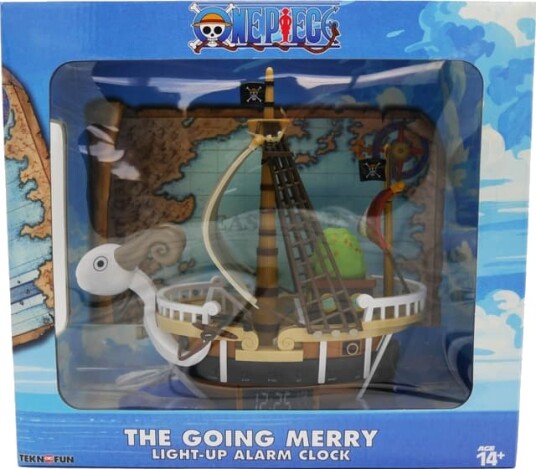 Teknofun Bateau Merry One Piece vekkerklokke flerfarget
