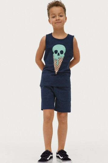 Ellos Collection Shorts Kim Blå