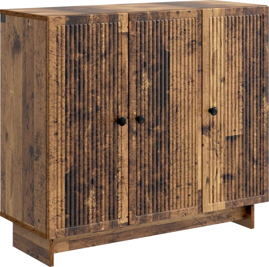 Serviesskap Gammelt tre 89 x 34,5 x 80 cm Konstruert tre Serviesskap Gammelt tre 89 x 34,5 x 80 cm Konstruert tre
