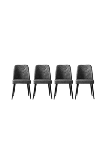 Hanah Home Sett med stoler Dallas 4 stk. 1723521-01-0 1723523-01-0