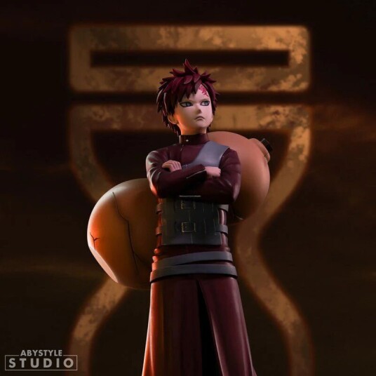 Naruto Gaara Figur 18 cm PVC med Sandkalebass
