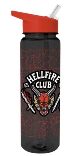 Stranger Things 4 (Hellfire Club) Plastic Drinks Bottle