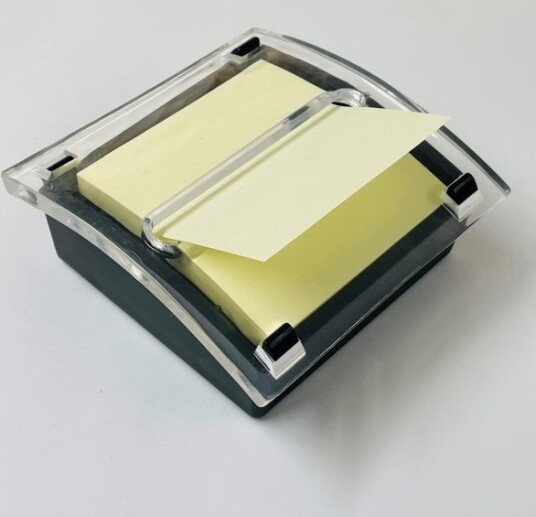 Dispenser Z Notesblok 76X76 100 Ark Pastel Gul