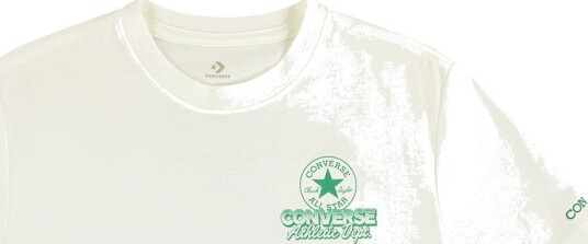 Converse S/S Tee White 158/170 Converse S/S Tee White 158/170