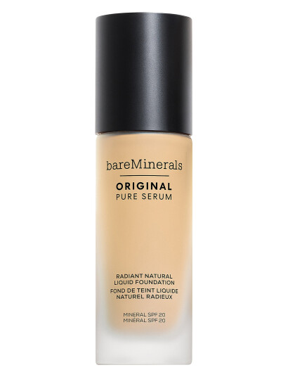 bareMinerals Original Pure Serum Radiant Natural Liquid Foundation Mineral Spf 20 - 31 ml
