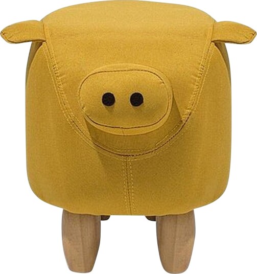 Piggy Sittepuff 50 cm Gul