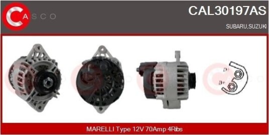 Dynamo CASCO CAL30197AS
