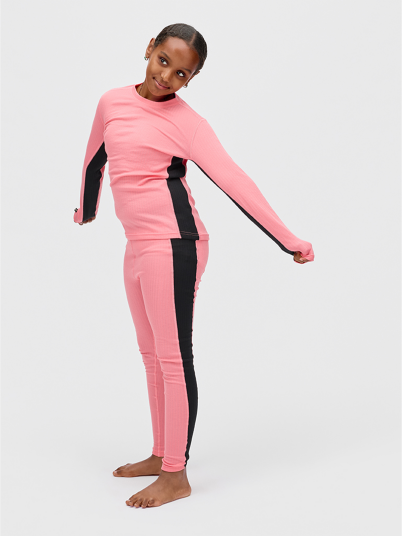Twentyfour Aurora Baselayer Sett Junior Rosa 140