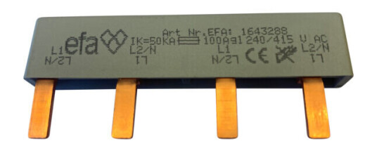 EFA Samleskinne for ABB OV-Overspenningsvern 2Pol-S - 1643288